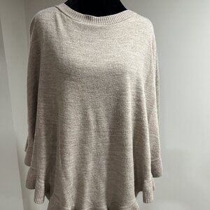 Karen Scott Sweater Poncho